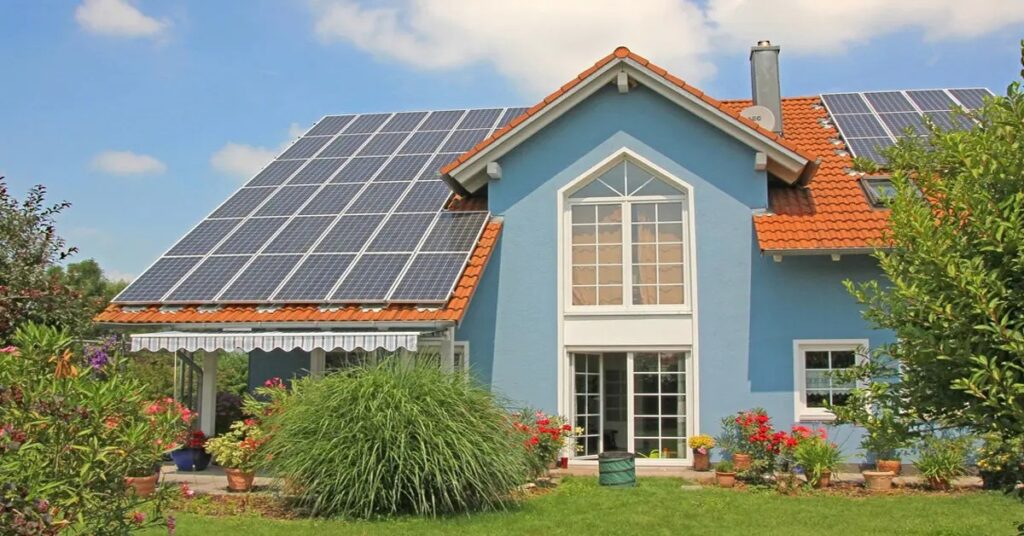 Exterior of an affordable spec home in a Pensacola neighborhood